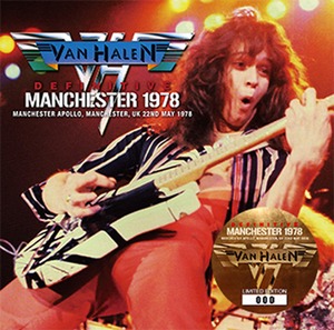 NEW  VAN HALEN  DEFINITIVE MANCHESTER 1978 　1CDR  Free Shipping