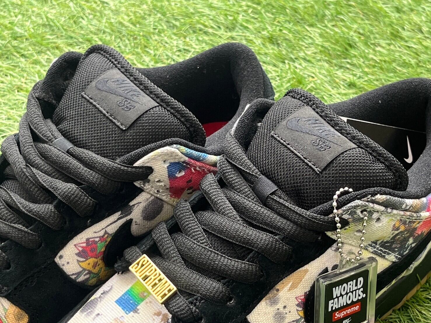 Supreme × NikeSB DunkLow Rammellzee 27.5