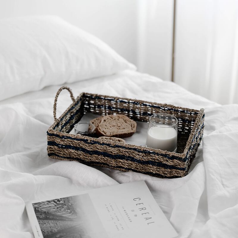 【お取り寄せ】ラタンバスケット 浅型