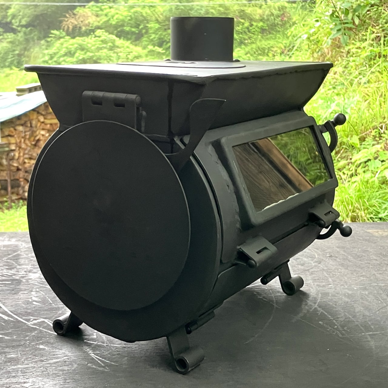 DAXmini】 小屋用薪ストーブ タイニーハウス用薪ストーブ ガレージ