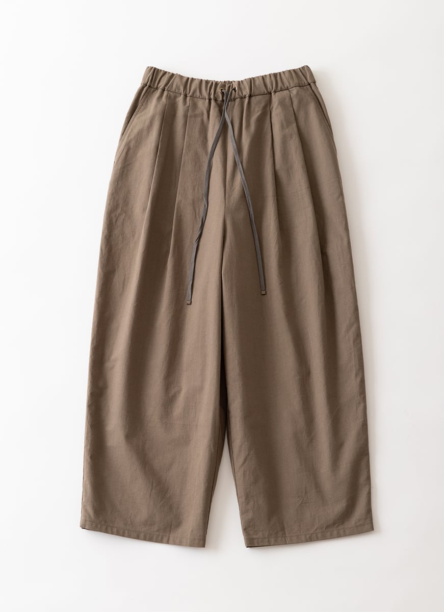 ゆったりテーパードパンツ ゆったり2タックテーパードパンツ | MUSUBI