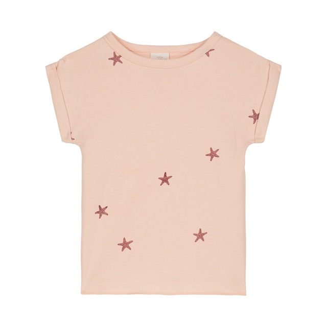 【Last1 18m】studio boheme paris / T-SHIRT BAMA 12M-24M  ( LIGHT PINK/ STARFISH )