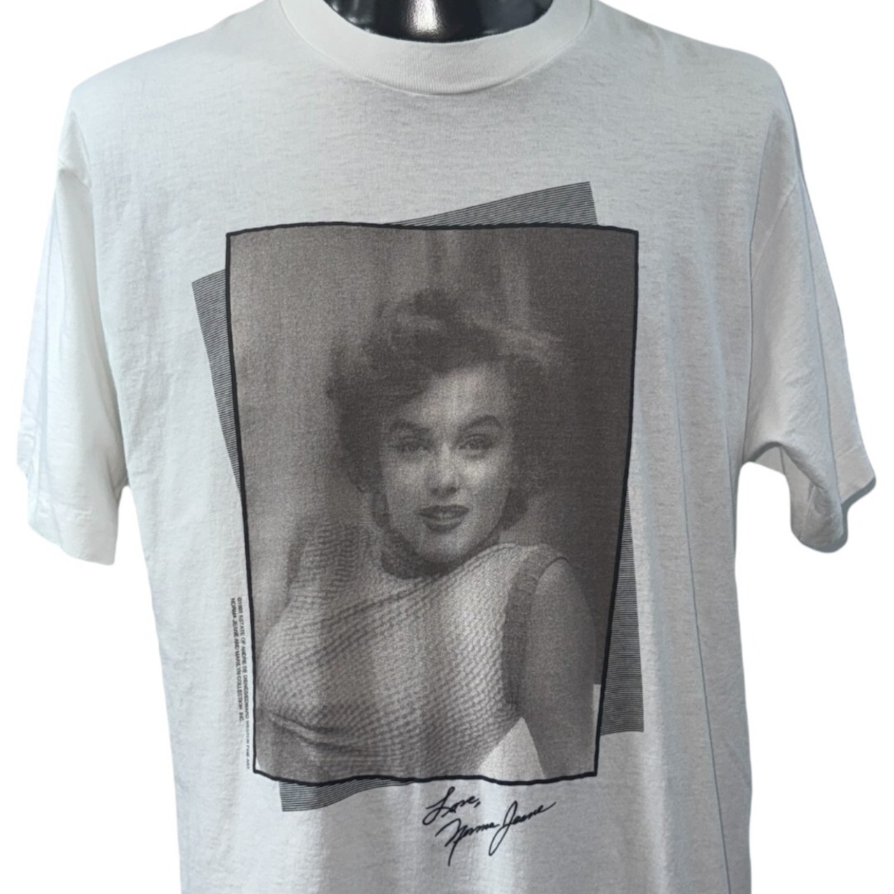 【MARILYN MONROE】マリリンモンロー "Love Norma Jean" 90's Vintage Tシャツ XL