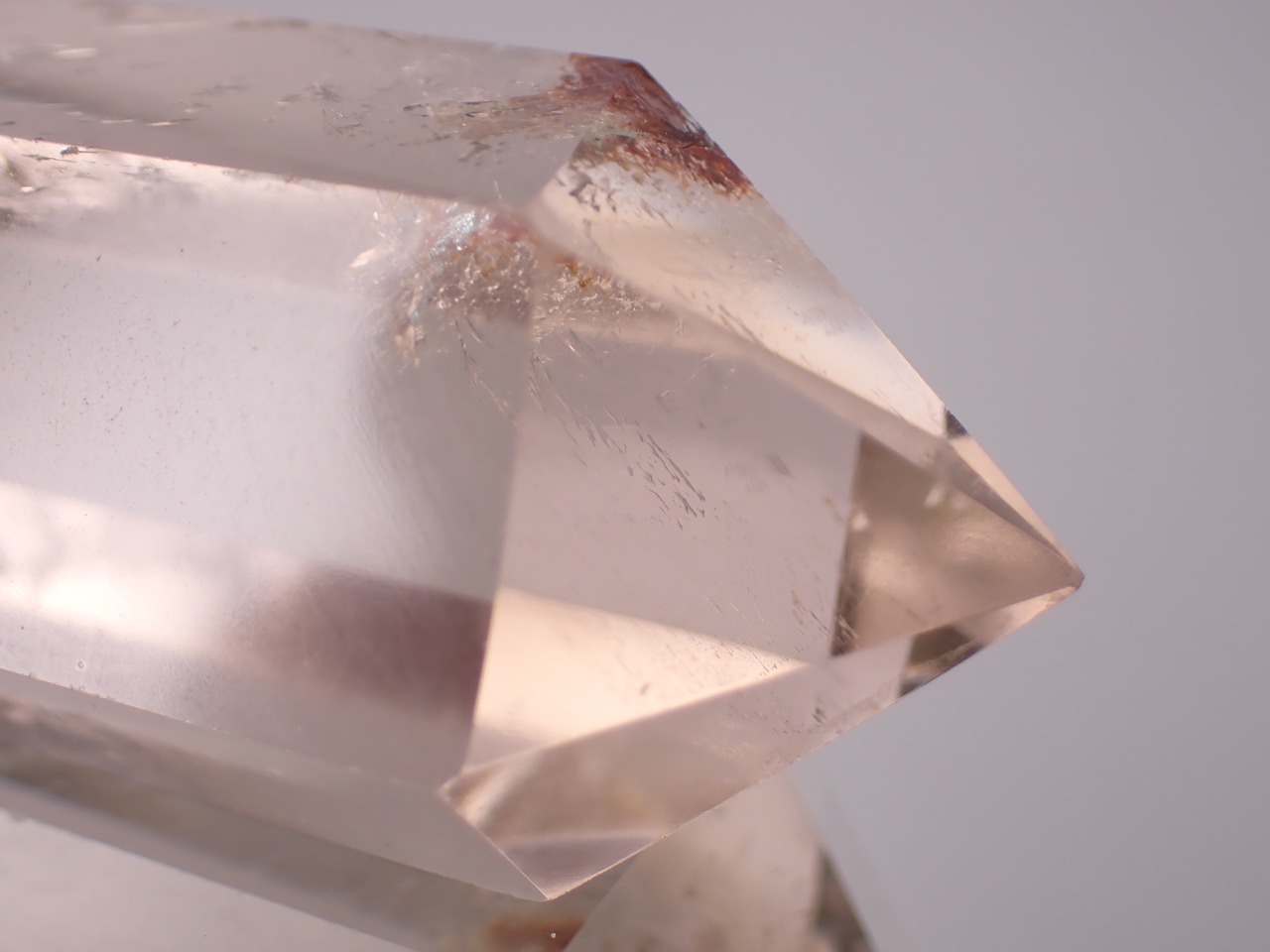 スモーキークォーツ　ダブルポイント　42.7g　[D1-143]