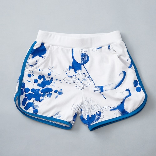 Souvenir short pants    kids XXL(140-150)  /  Blue