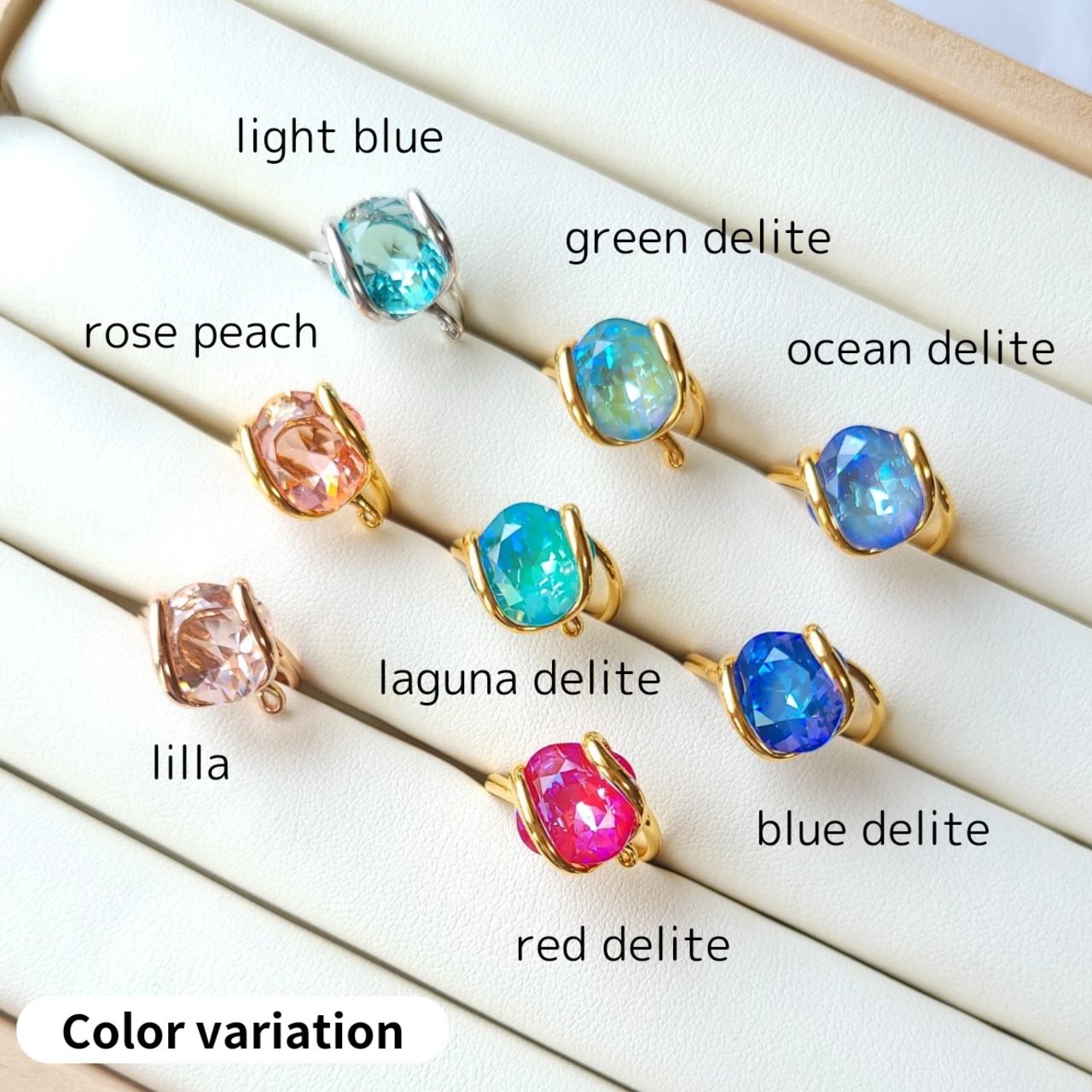 SIMPLE  *light turquoise*  -anelli-