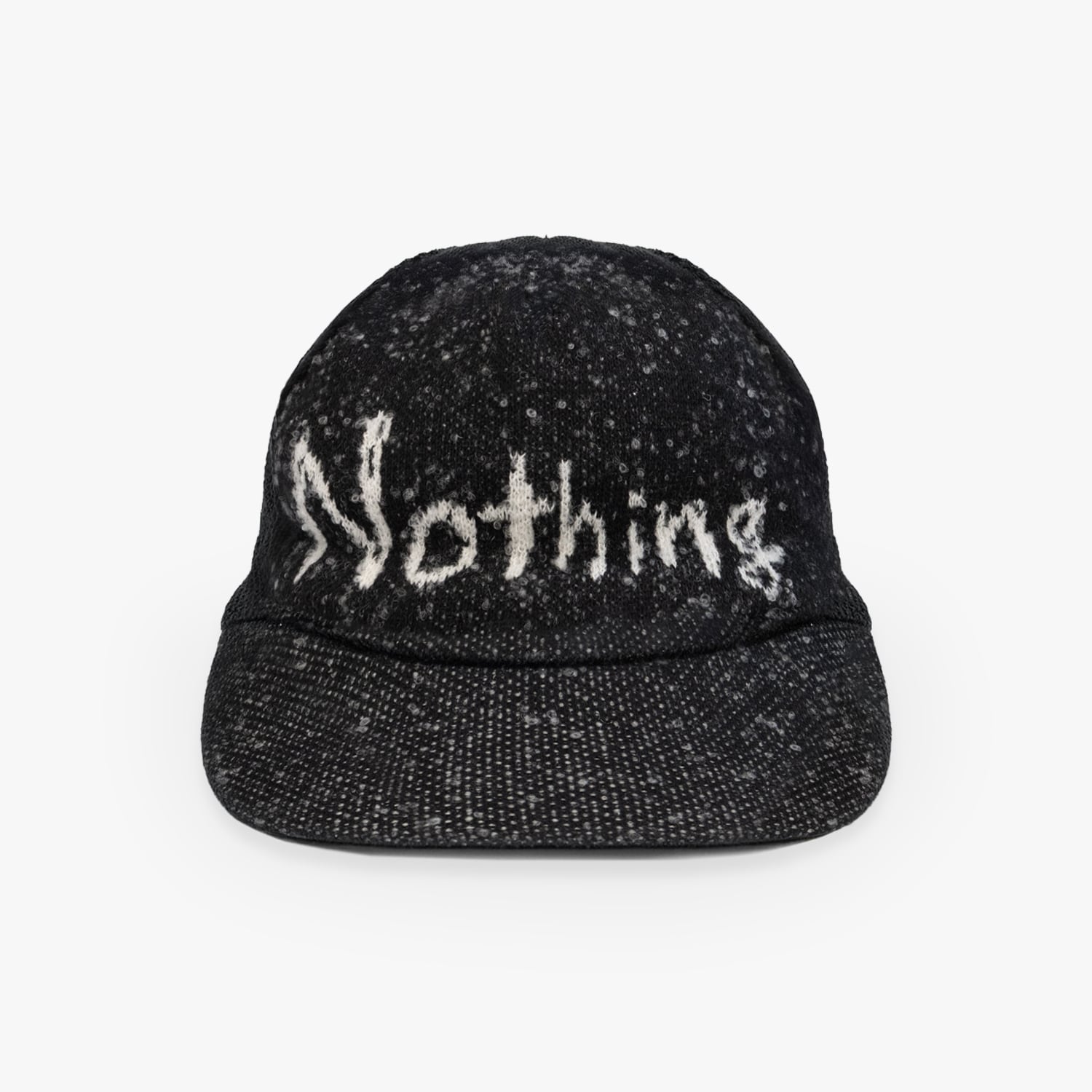 SHINYAKOZUKA 25AW THOUGHTS KNITTED CAP WITH KIJIMA TAKAYUKI (DAWN BLACK)