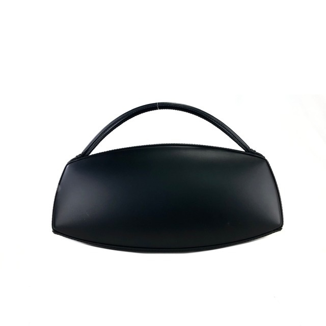 LOEWE ロエベ　ロゴ　レザー　丸形　ラウンド　ハンドバッグ　ブラック　vintage　ヴィンテージ　オールド　bwkfuf