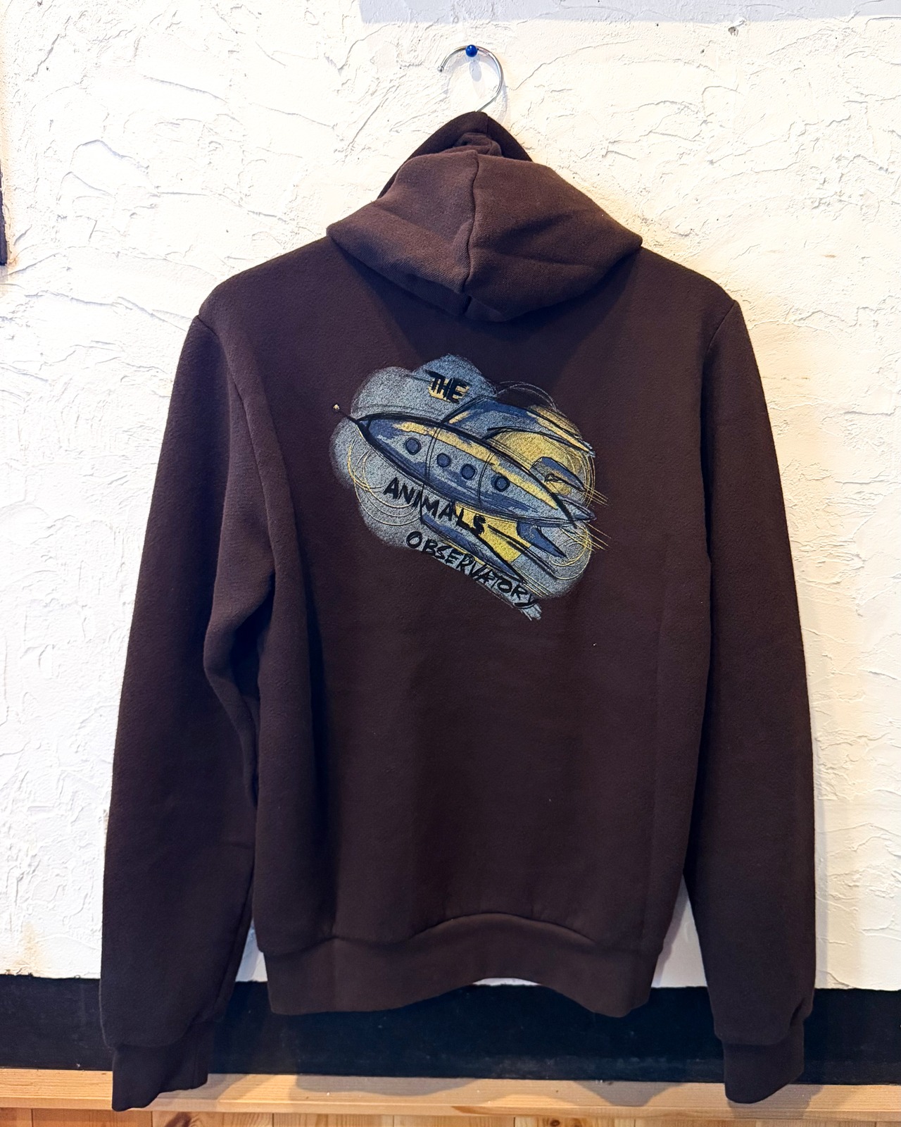 【THE ANIMALS OBSERVATORY 14Y】BEAVER HOODIE BROWN
