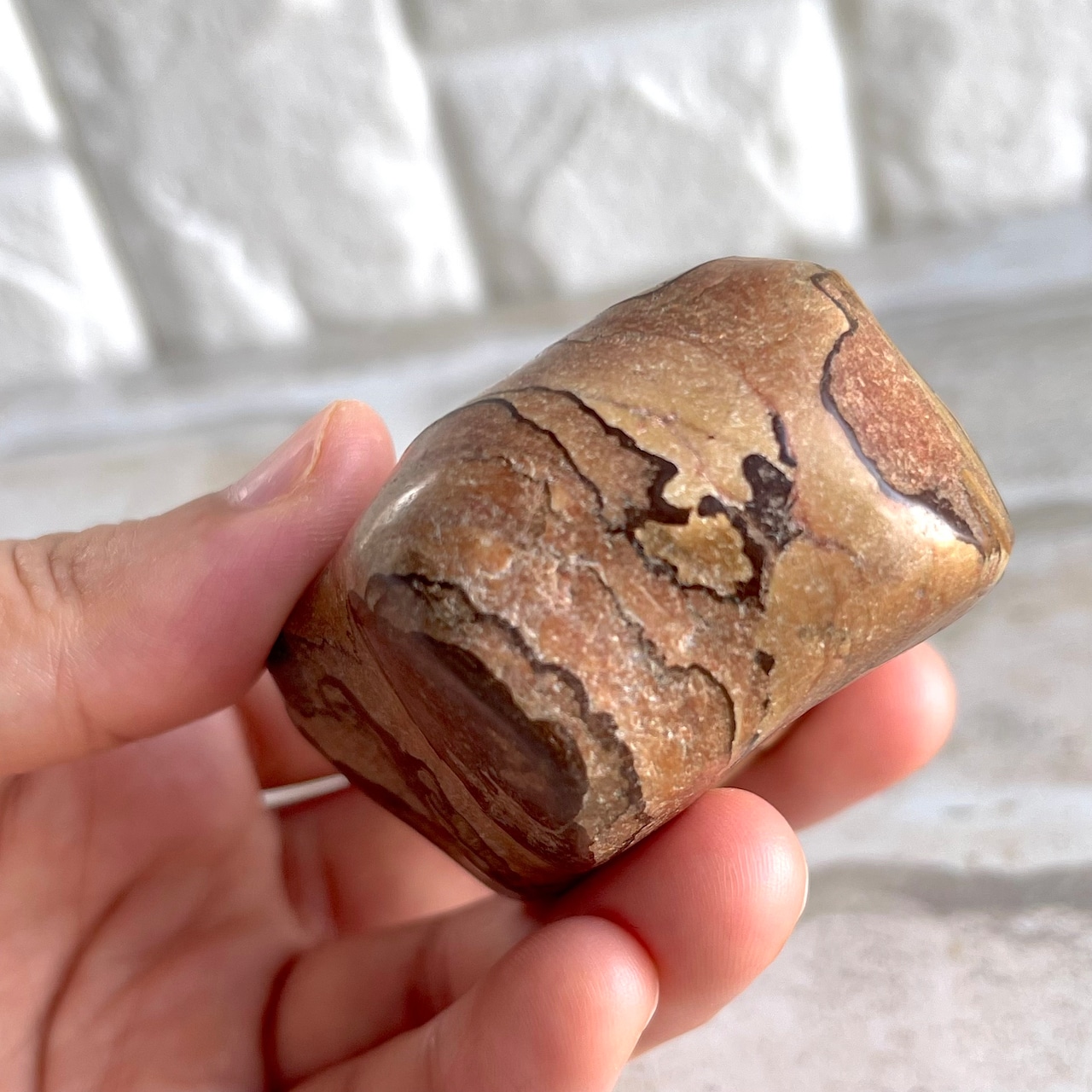 サンドストーン*フリーフォーム*250902-04*天然石*置き物*インテリアストーン