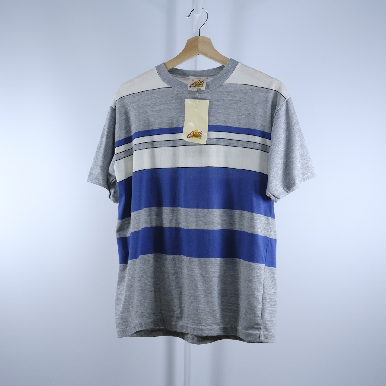 1980's “AITCH" Striped Tee