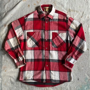 1980s  BIG MAC ST JOHN'S BAY  L/S  Flannel Shirt  M  F933