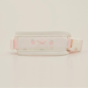 【予約】[ thesallyslaw ] Bailey cushioning collar｜Strawberry Blush