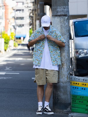 DWYT Island Breeze Seersucker Aloha Shirt （アイランドブリーズ シアサッカーアロハシャツ）