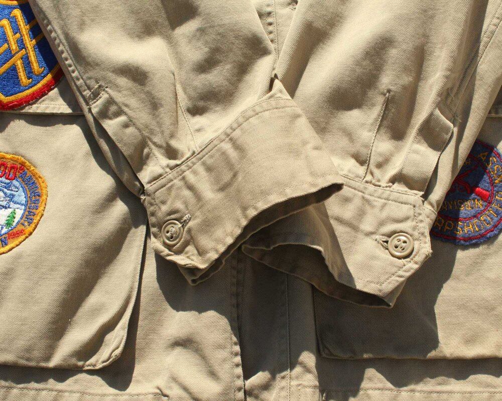 Vintage USAF Tropical Bush Jacket [1950s-] 38 Regular Custom