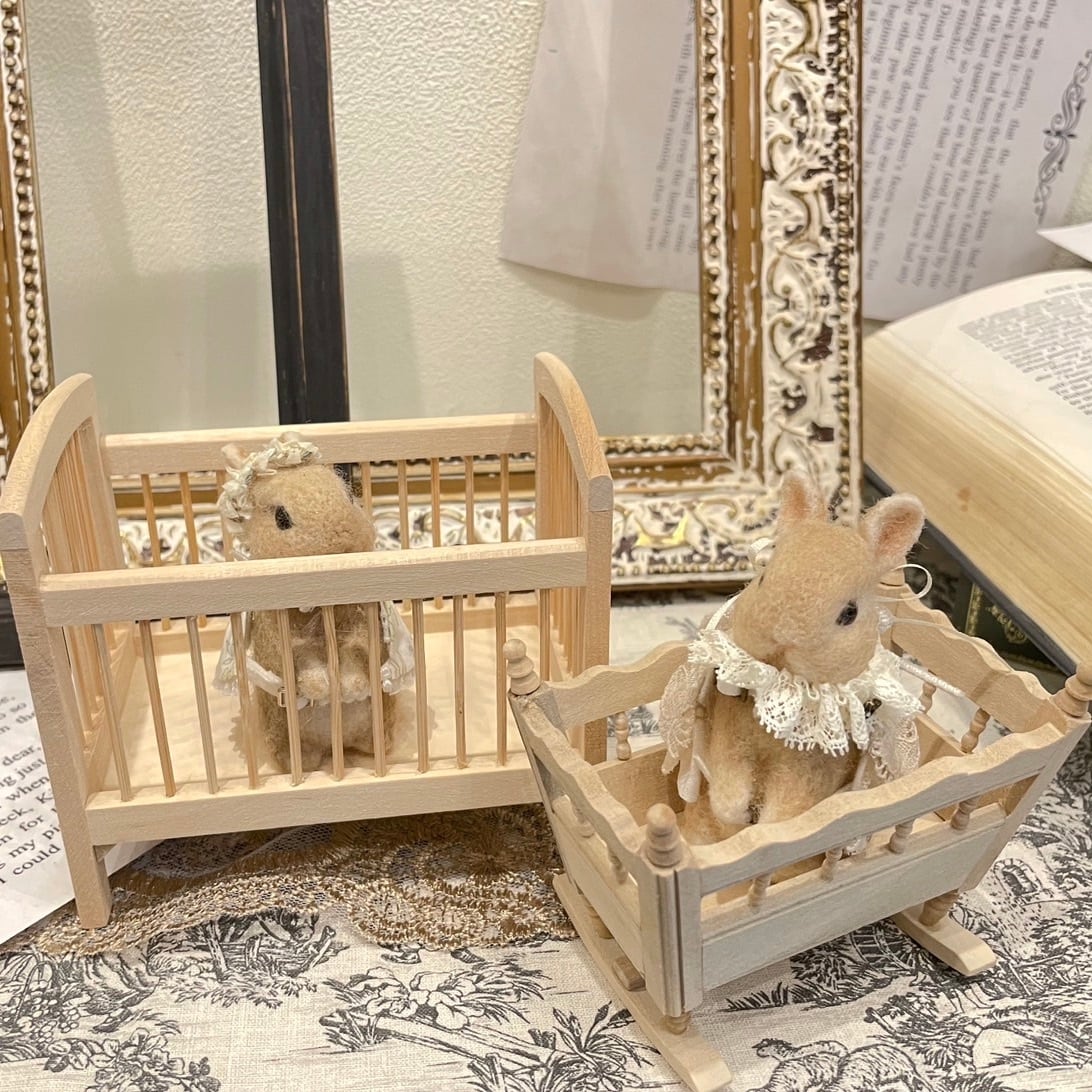020-30180 ミニチュア家具 bed ゆりかご | my favorite miniatures