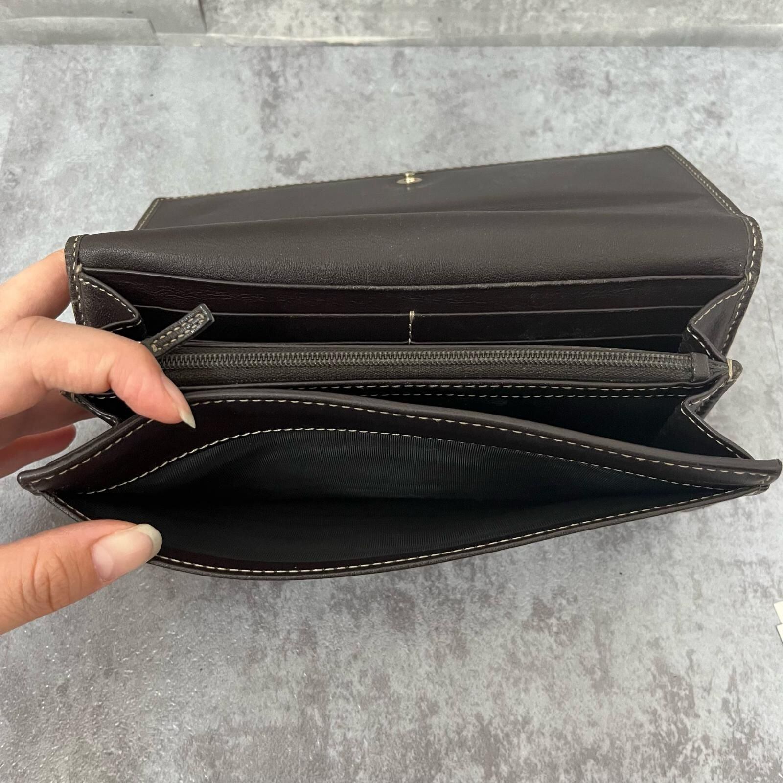 GUCCI 黒 レザー 長財布 GGロゴ付き GUCCI - グッチ 長財布 ダブルG