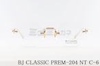 BJ CLASSIC メガネ PREM-204NT C-6 ツーポイント オクタゴン 多角形 縁無し BJクラシック 正規品