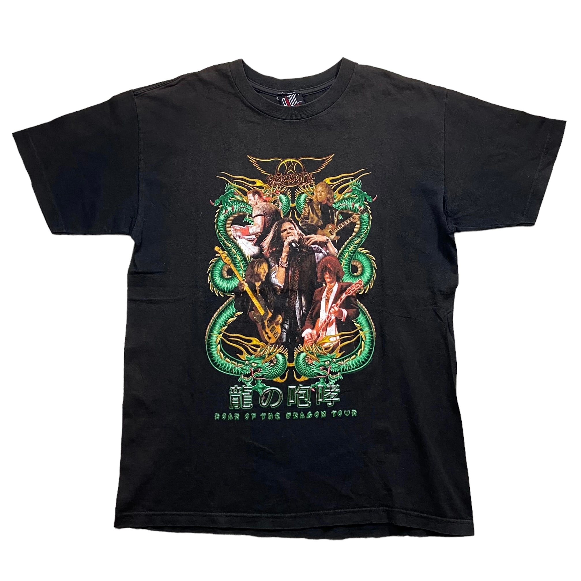 vintage 1990's AEROSMITH music tour tee 