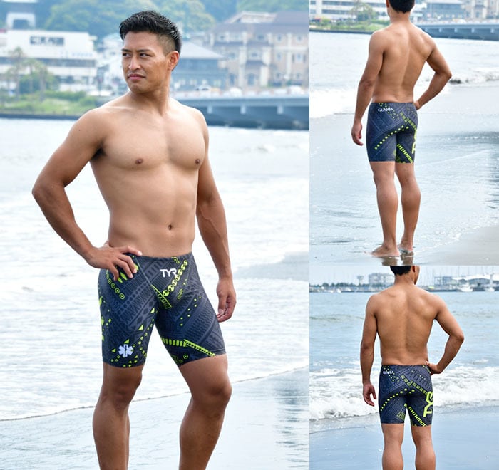 男性水着GUARD（ガード）×TYR(ティア）スペース【メンズジャマー