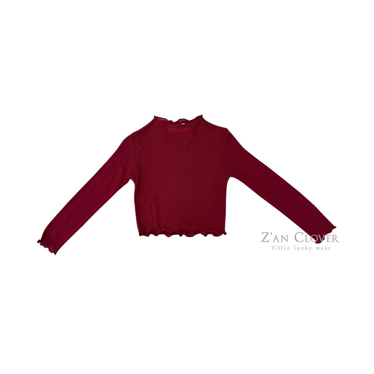 ZAN CLOVER［取寄］wave layered tee 26winter
