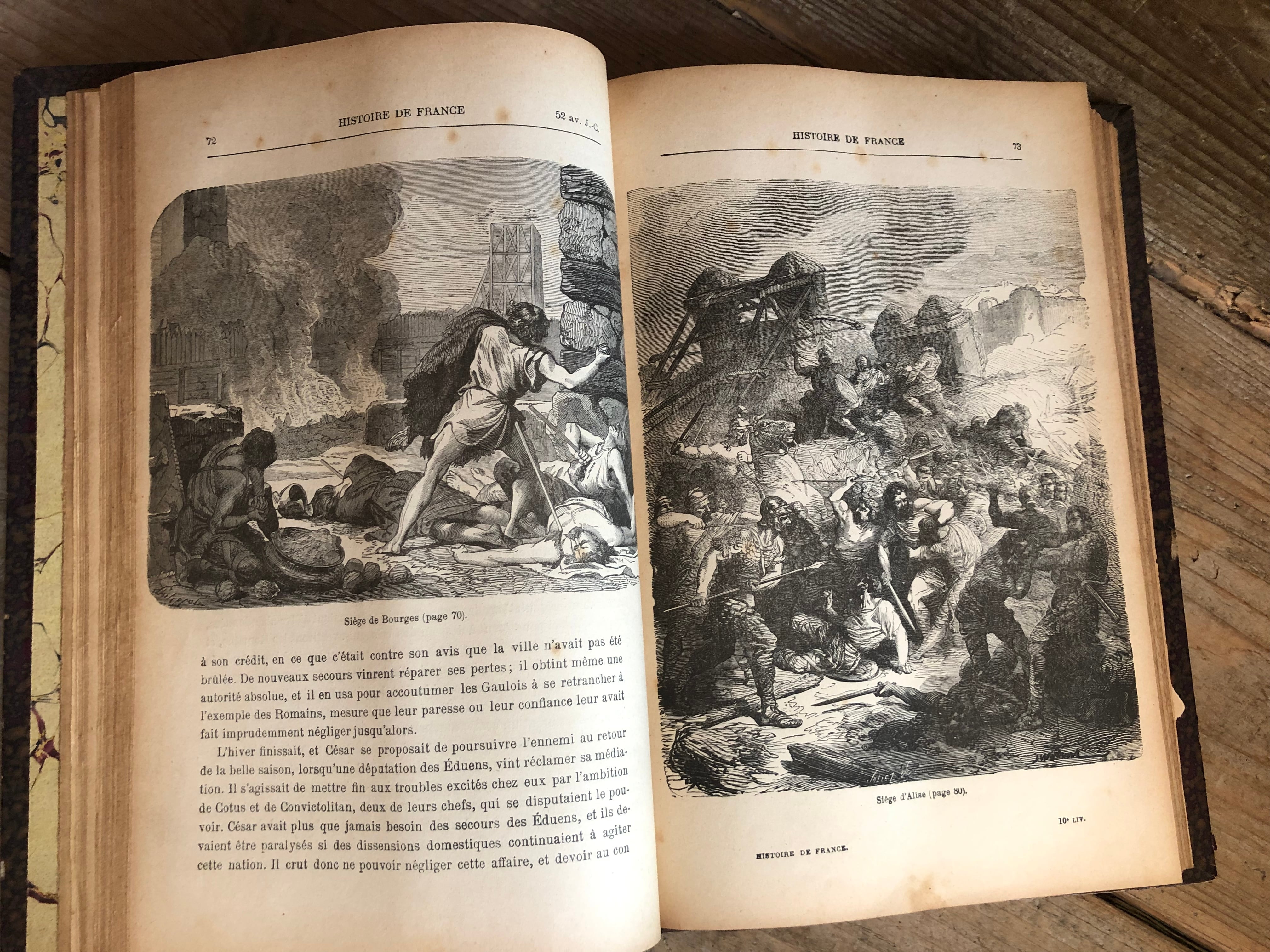 フランスアンティーク古書 ANQUETIL no1 | Brocante de La Cocotte