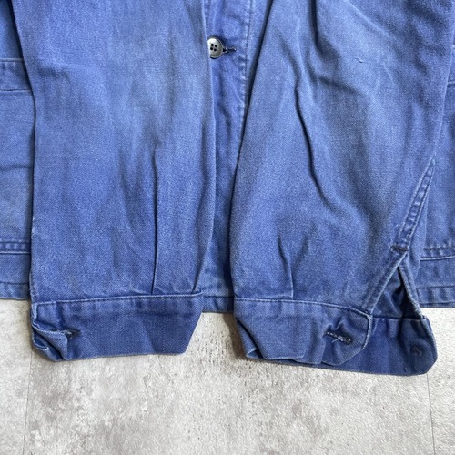 50s コットンツイル フレンチワークジャケット 詳細写真5