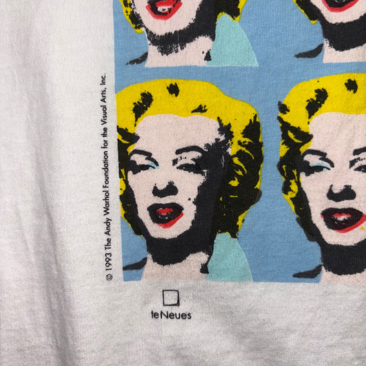 vintage 1993’s ANDY WARHOL art tee “Marilyn Monroe”