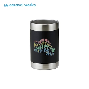 真空ステンレス缶クーラー(ブラック)