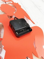 Arti e Mestieri CHARLIE 掛け時計 壁掛け時計 輸入インテリア チャップリン 映画　ポップアート 11135-46