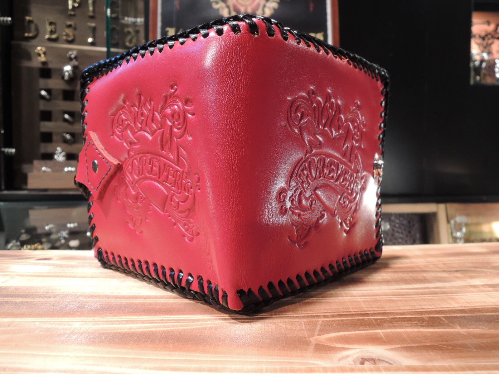 CRAZY PIG Short WALLET Red クレイジーピッグ | FirstOrderJewelry
