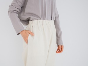 プリット prit 30/1三本引き揃えドビーツイル両面起毛リラックスパンツ(P70227)全3色【レターパックプラス可】