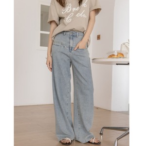 Wide Leg Denim Jeans KRE1749