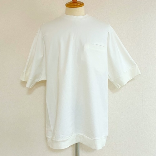 Dolman Sleeve  Big T-shirts　White