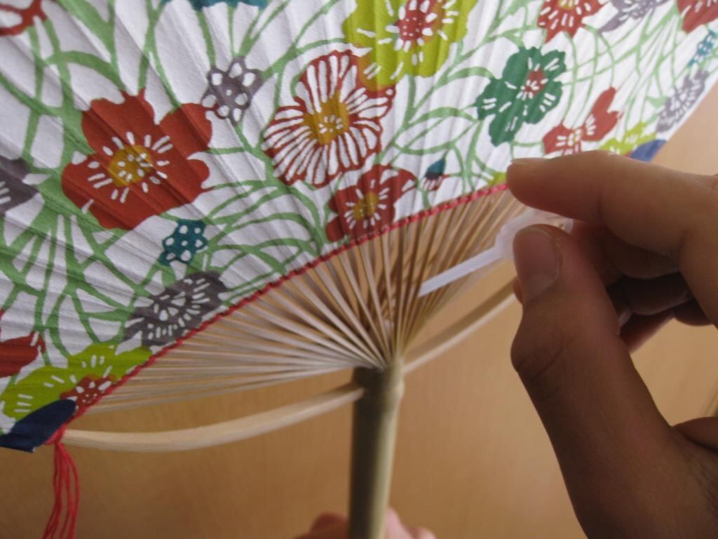 香るうちわ(中)水色うちわKA-15＜ラベンダー＞ | 伝統工芸 日永うちわ 稲藤