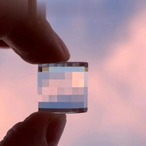 マインクラフトピクセルフィルターキーホルダーアクリルペンダントクリエイティブ風景高颜值写真可愛いペンダント