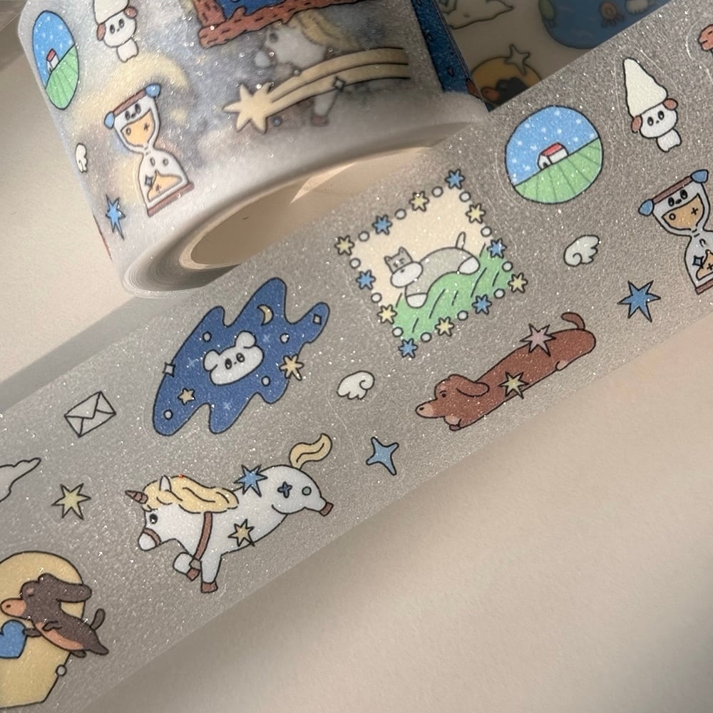 AFTERNOONCH】マスキングシール 꿈꾸는 밤 키스컷 キスカット | 韓国