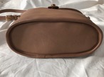 AMERICA 1990’s OLD COACH “Beige Leather” shoulder bag