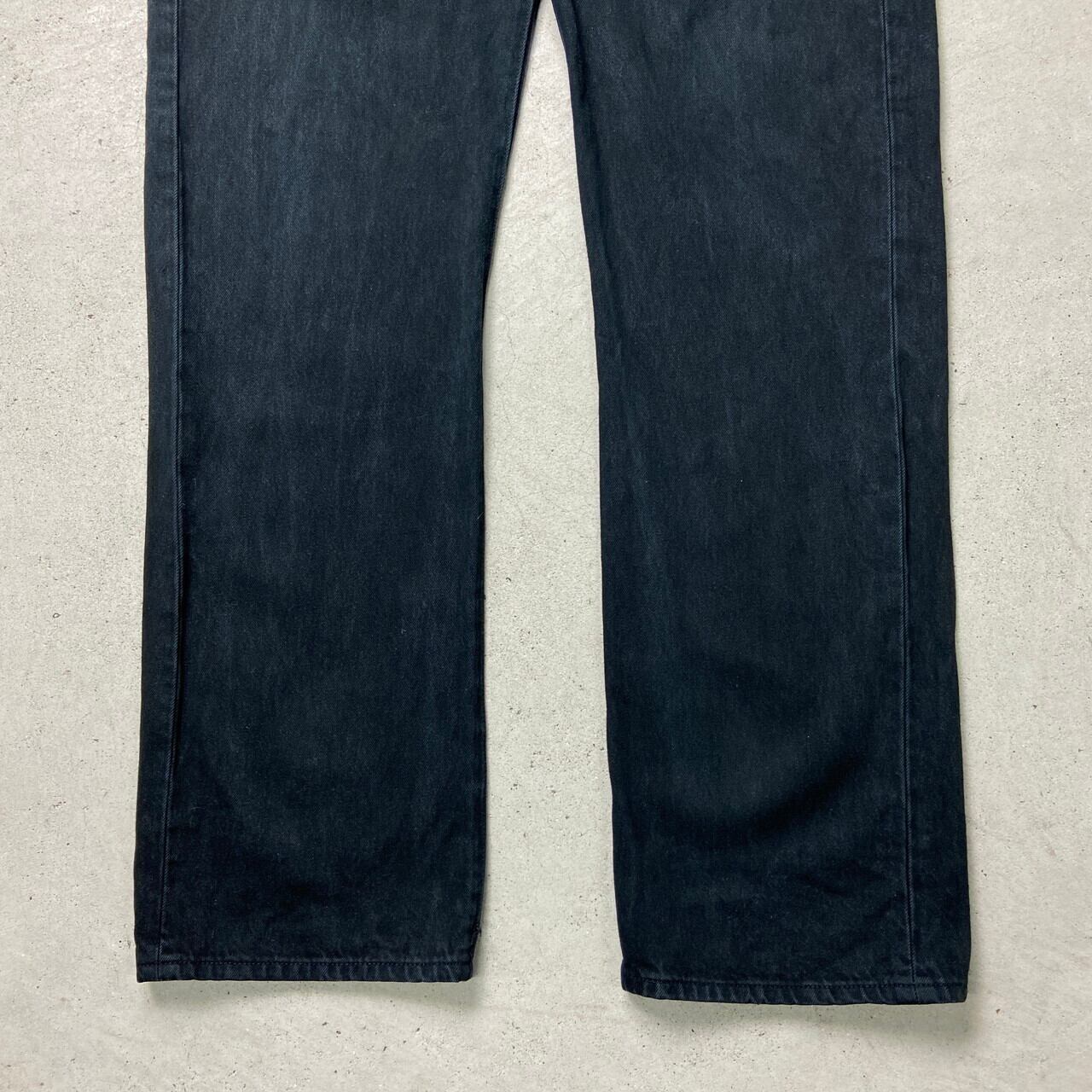 リーバイス 501 デニム ジーンズ ブラック USA製 00年代 00年代 Levi's リーバイス 501 ブラックデニムパンツ ストレート