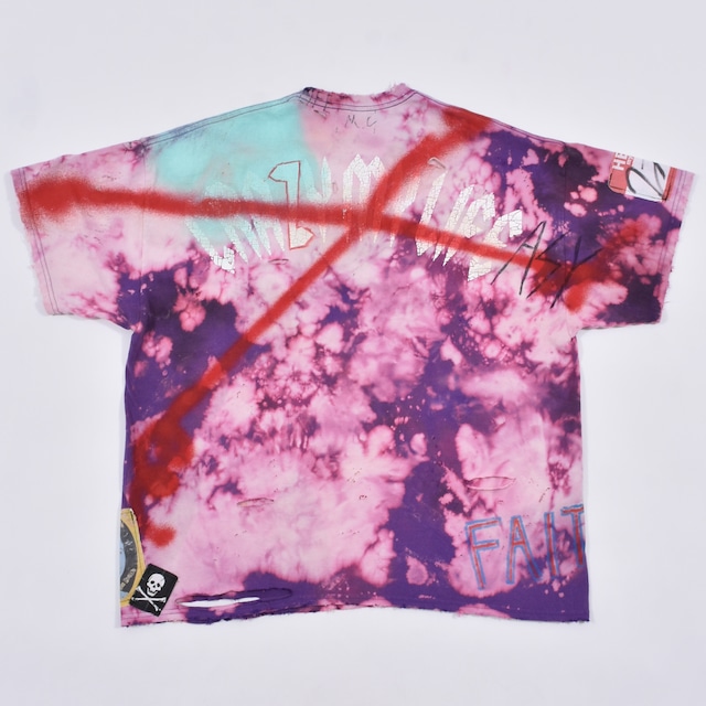 ZAC VARGAS / graffiti dye T(purple)