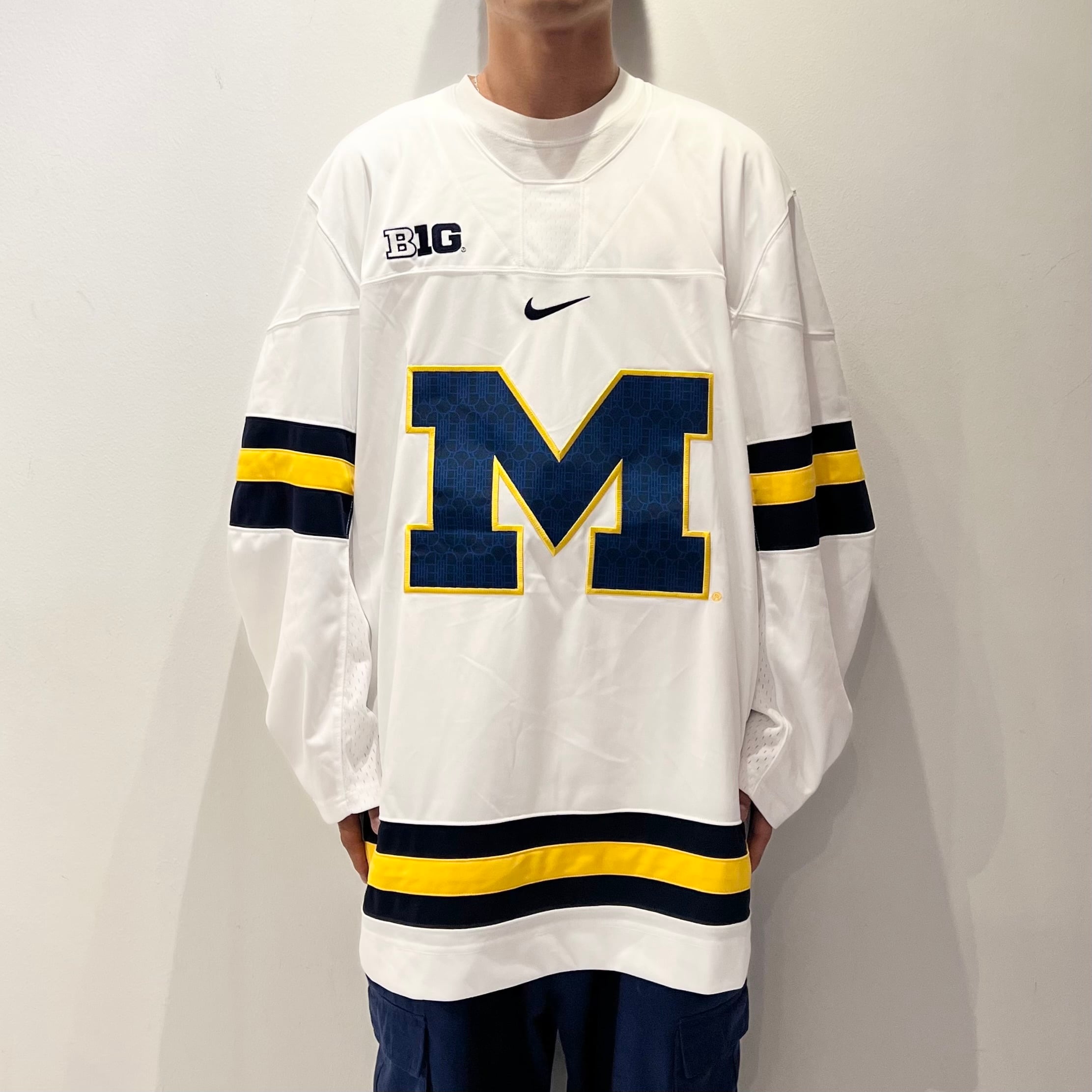 NIKE MICHIGAN/ナイキ ミシガン ホッケーシャツ 2021年 (DEADSTOCK