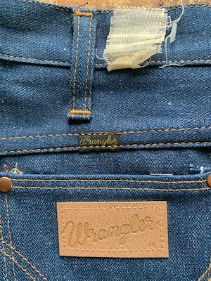 70's Wrangler 101SNVR STUDENT デニムパンツ DEADSTOCK 表記(30×32) USA製