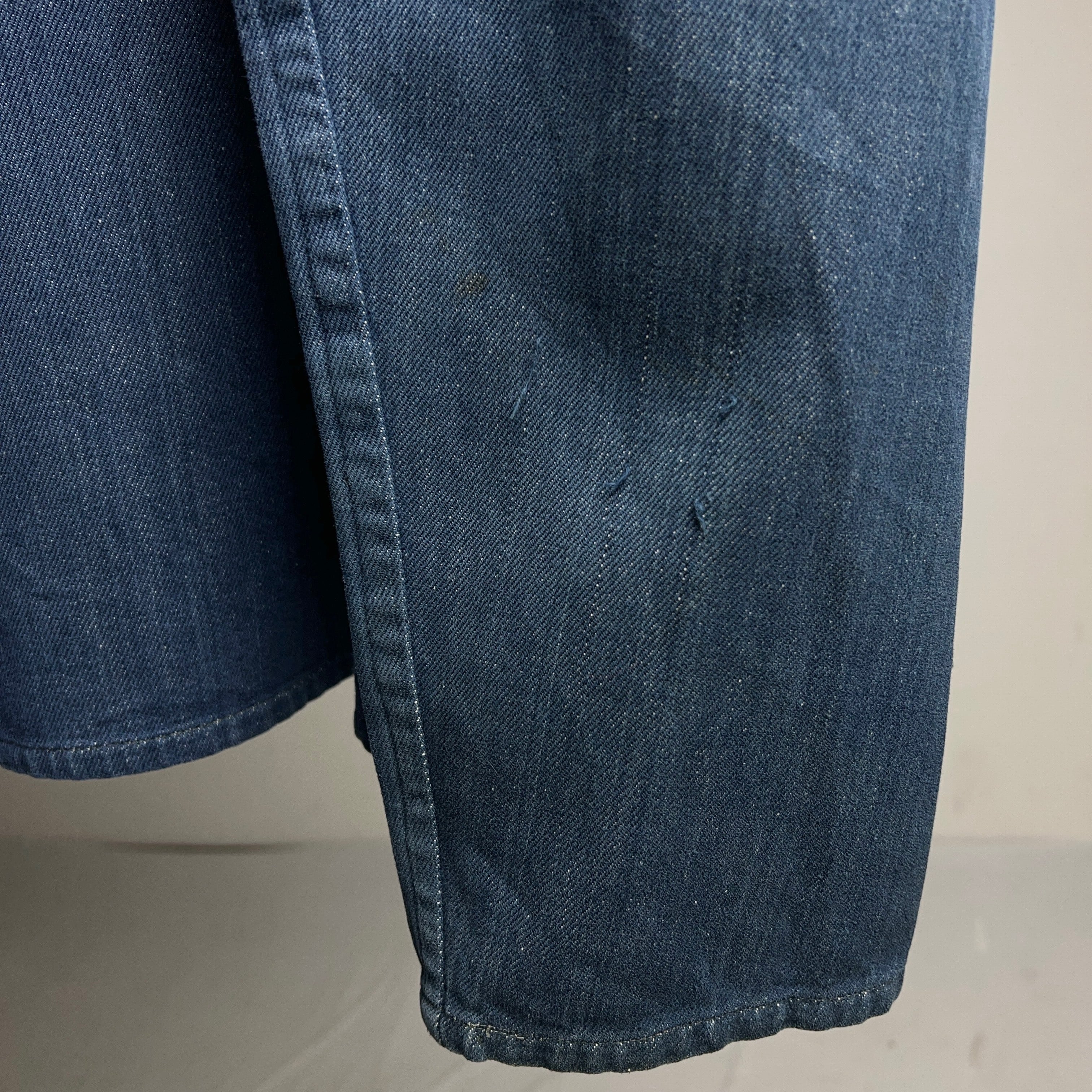 1960's U.S.NAVY Souvenir Denim Coverall Jacket VATDYE 60年代