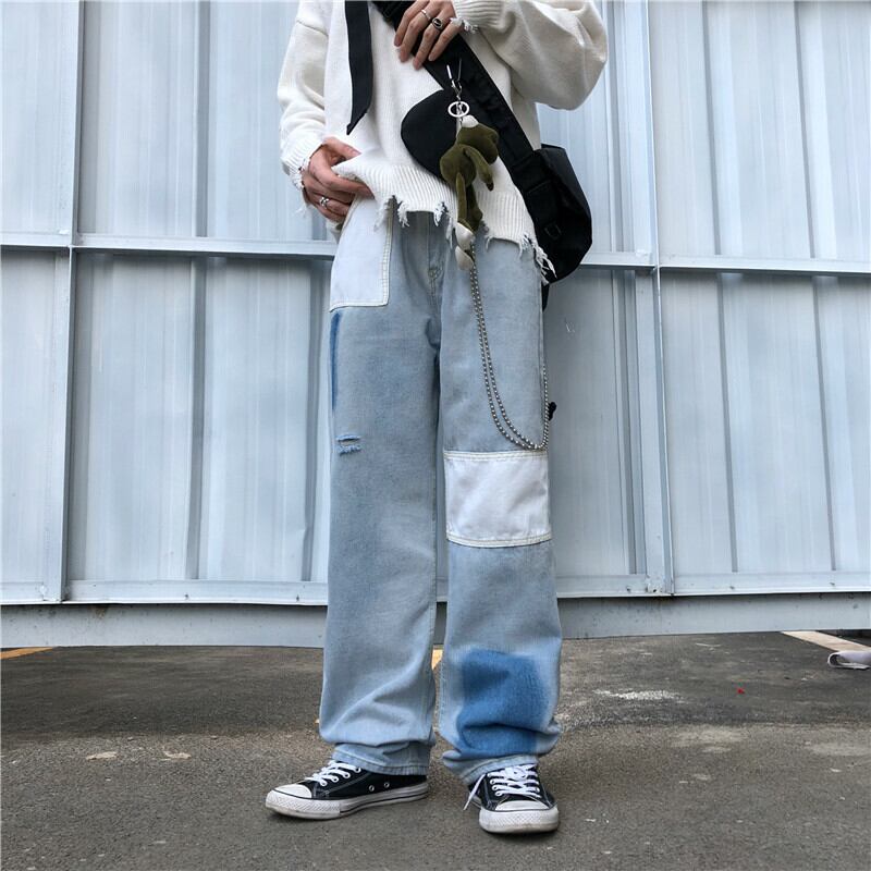 ステッチデザインのウォッシュデニム 韓国レディースファッション通販 Krex ケーレックス