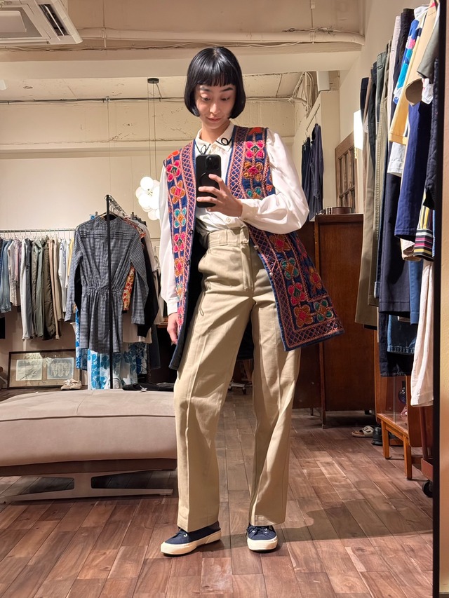 【Dead stock】1990's "Dickies"レディース ワークパンツ MADE IN USA