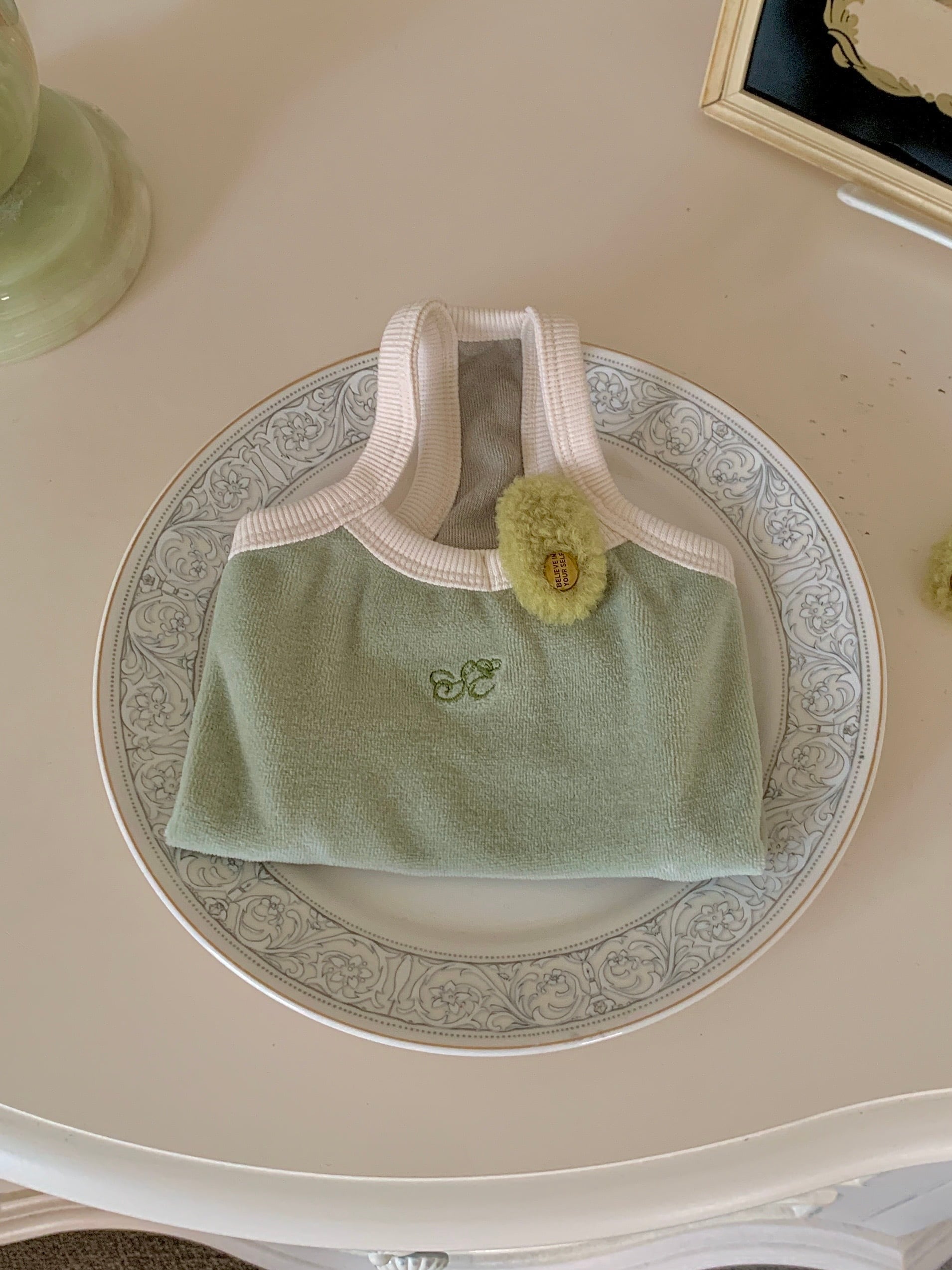 【seenii】senne top (olive)