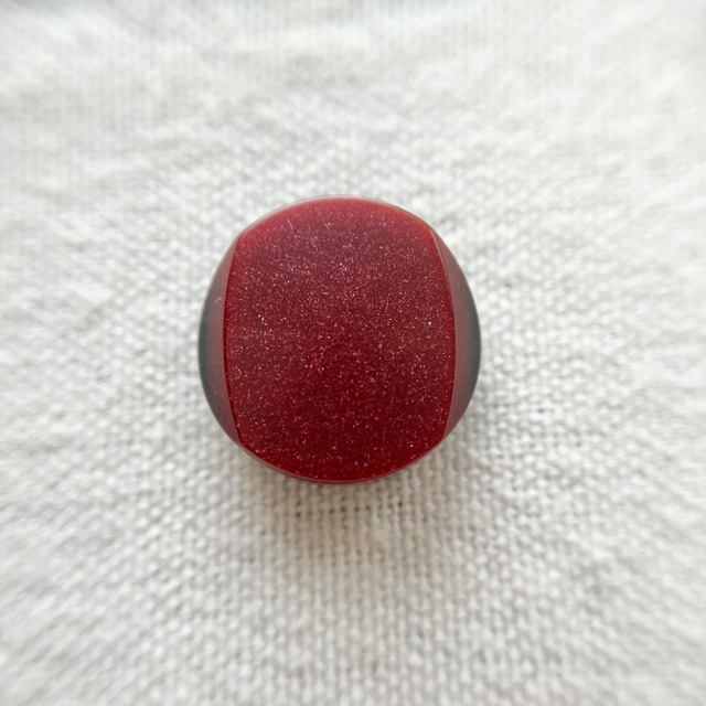 シャイニーボルドーフェイス 18mm