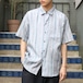 USA VINTAGE STRIPE PATTERNED HALF SLEEVE SHIRT/アメリカ古着ストライプ半袖シャツ