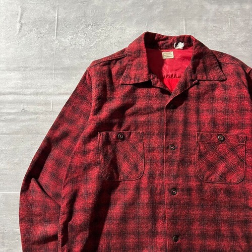 WAREHOUSE / Shadow check shirt   size 実寸M相当a
