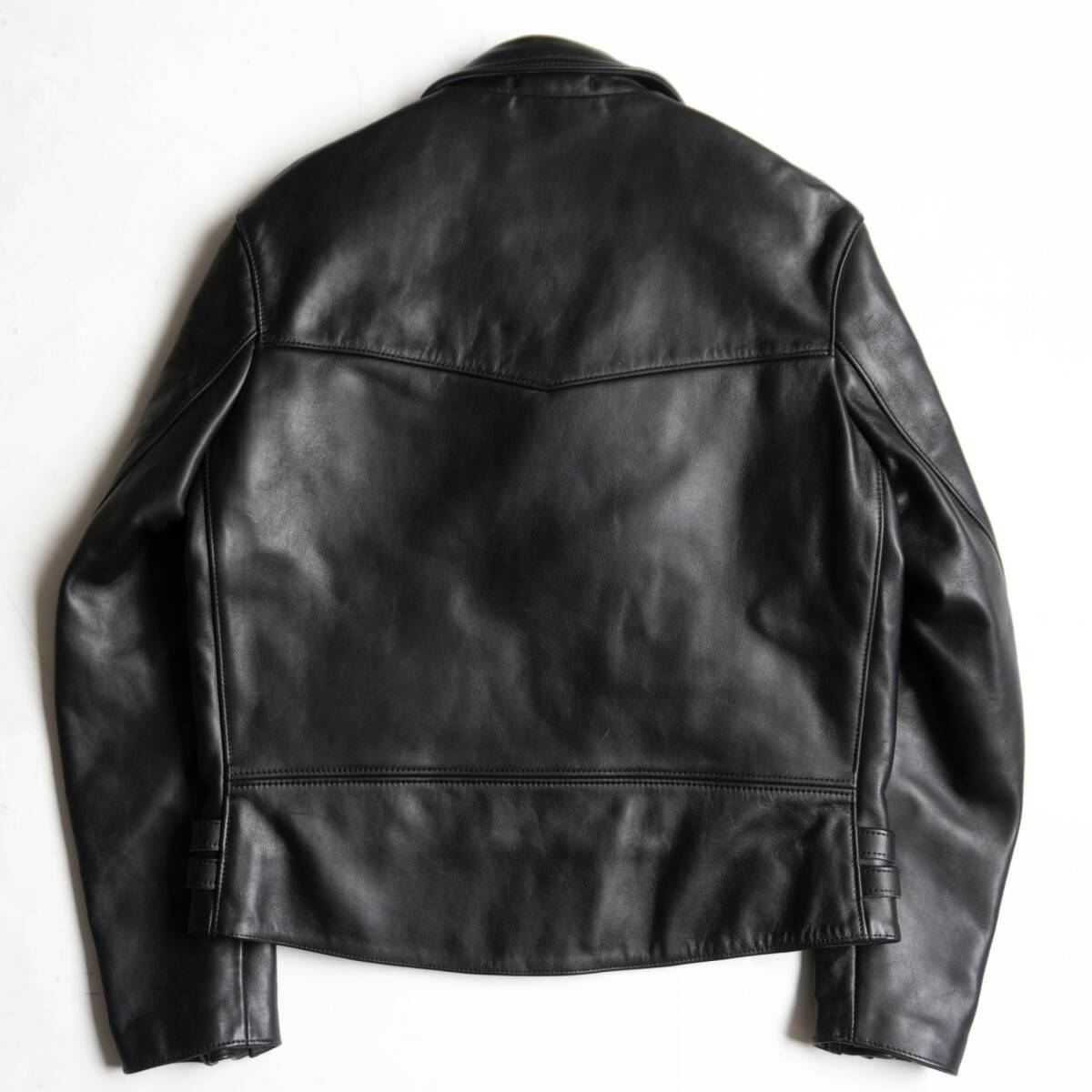サイズ42/美品】666 triple six【ステアハイド ダブル ライダース